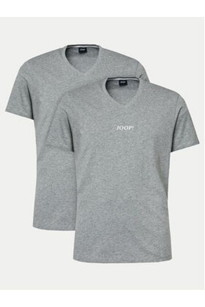 Joop Men's Set of 2 T-shirts 30029916 17 JLW-2PACK-V 10012912 041 Gray