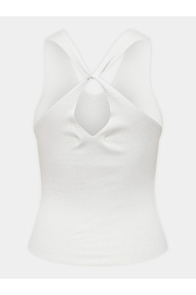 JDY Top pentru femei 15258897 Alb