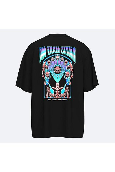 Shout Oversize All Shall Perish Unisex T-Shirt