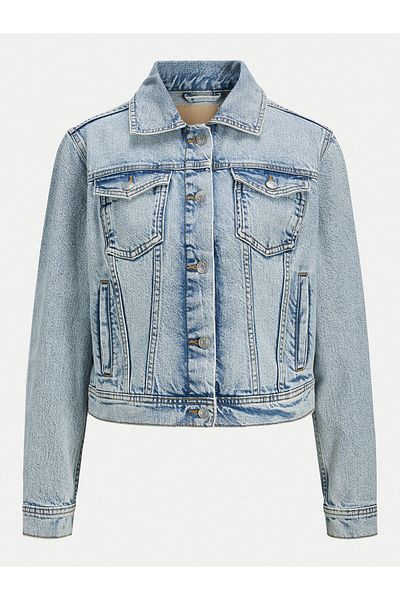 JJXX Jachetă din denim pentru femei jjxx 12269101 albastră