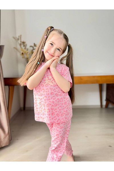 FYONCH Short Sleeve Printed Pajama Set