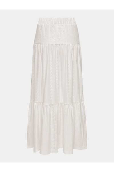 JDY Womens Maxi Skirt 15321057 White