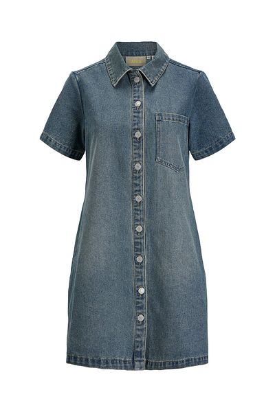 JJXX Rochie de damă din denim 12273029 albastră
