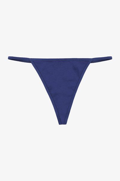 koza iç giyim Chiloți tanga de bază din bumbac pentru femei, pachet de 3