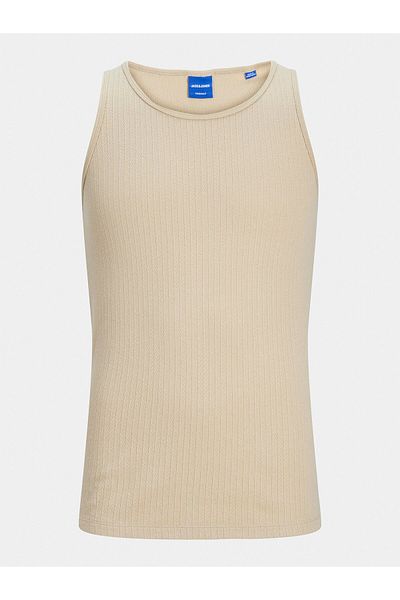 Jack & Jones jack jones Mens Tank top 12251771 JORHAVANA Beige
