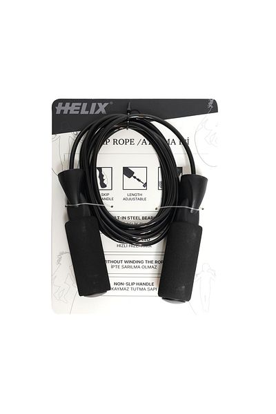 Helix Jr-1 Jump Rope - Black