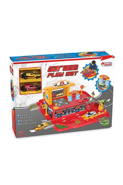 AC BOX Single Storey Vehicle Parking Lot Game Garage Set