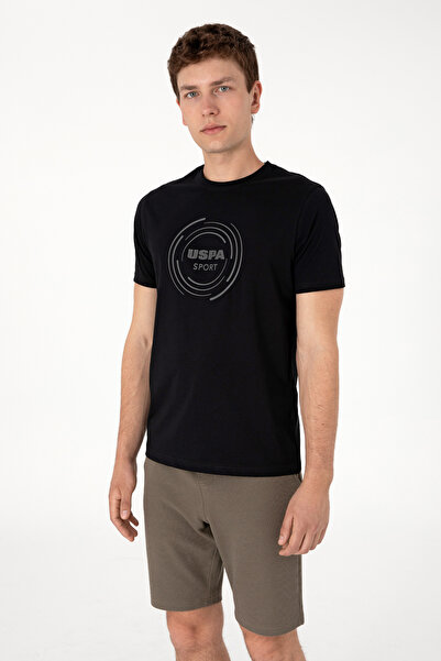 U.S. Polo Assn. Η.Π.Α. Polo Assn. Ανδρικό μπλουζάκι με κανονική εφαρμογή Crew...