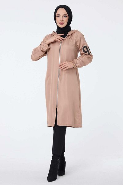 TOFİSA Cap with Cap Mink - 7087
