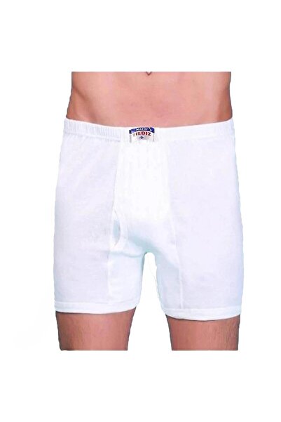 Nazar 12-пакет Nazar Yıldız Чоловічі труси з лампасами Аргентина Білі