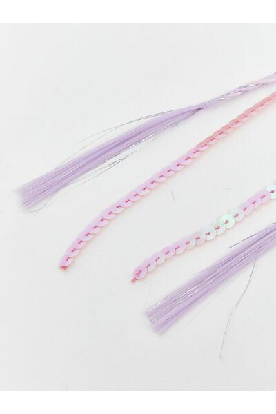 LC Waikiki Mixed Girl's False Hair Set (S5)