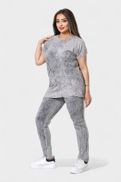 NEWCO Women's Plus Size Washable Double Suit