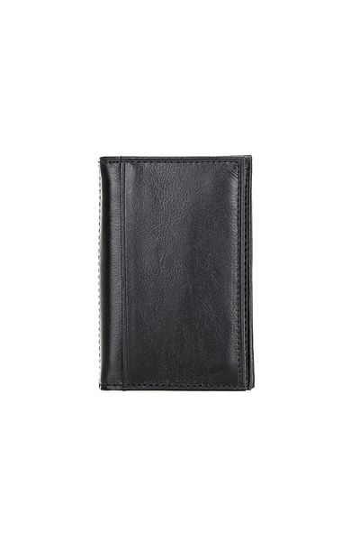 VELOREA Andy Leather Card Holder Rst1 Black