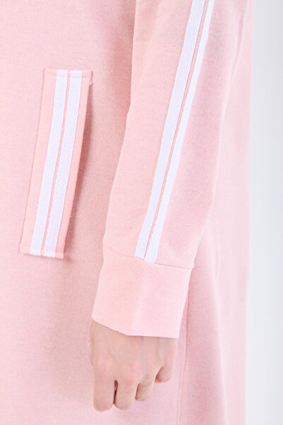 TOFİSA Lilac Hooded Collar Women's Ferace - 4140