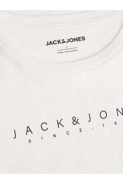 Jack & Jones jack jones Mens T-Shirt 12247985 White