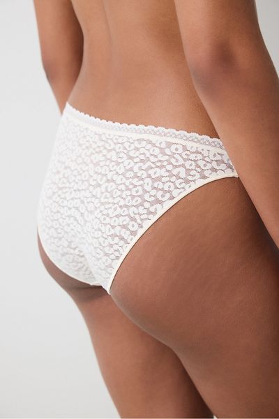 Penti Εσώρουχα Easy Lace V Shape Slip Cream