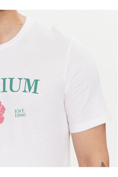 Jack & Jones jack jones Mens T-Shirt 12259673 White