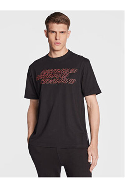 John Richmond Tricou bărbătesc UMP23018TS negru