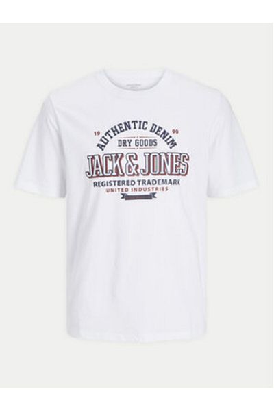 Jack & Jones jack jones Mens T-Shirt 12254862 White