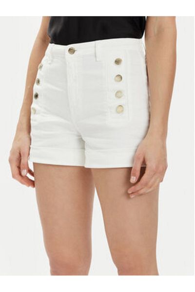 Vicolo Women's Denim Shorts DB5058 White
