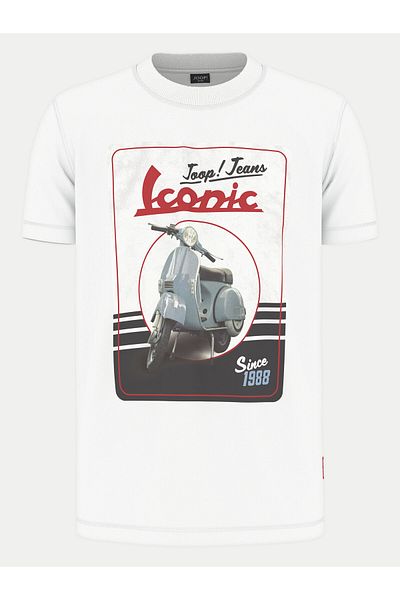 JOOP JEANS Tricou bărbătesc 10019210 30045503 Alb