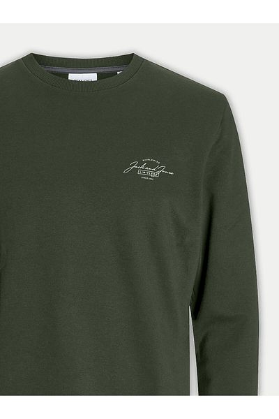 Jack & Jones jack jones Mens Sweatshirt 12256837 Green