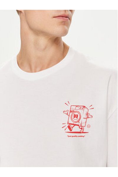 Jack & Jones jack jones Mens T-Shirt 12264405 White