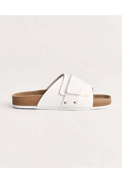 Chirpy Women's Summer Wide Single Strap Casual Slippers