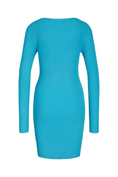JJXX Rochie tricotată pentru femei 12243111 albastră