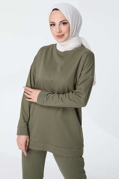 TOFİSA Tepláková souprava Khaki - 13010