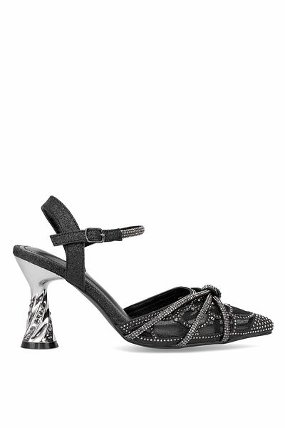 Guja 25Y125-1 Women's Stone Evening Dress Shoes Black