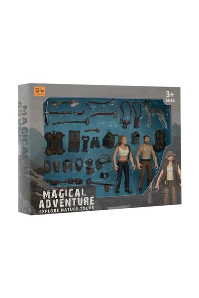 LiderGlobal Commando Set with Female and Male Figures and Accessories