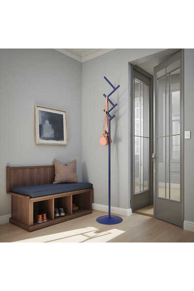 Adore Mobilya Ares Askılık-Lacivert