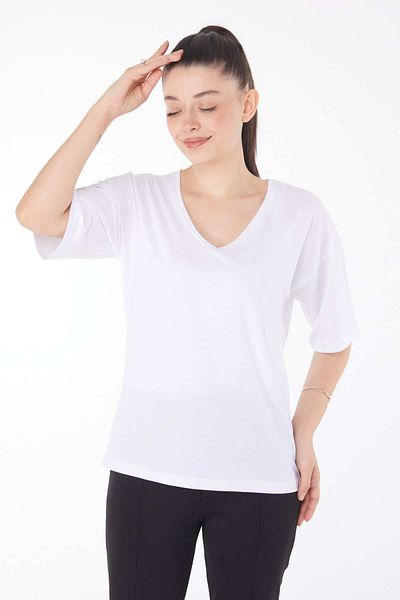 TOFİSA T-Shirt White - 25848