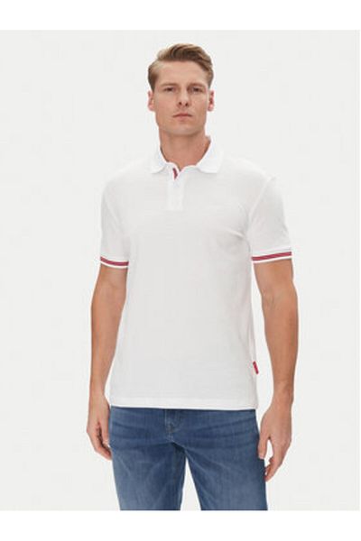 JOOP JEANS Polo bărbătesc 10019361 30046012 Alb