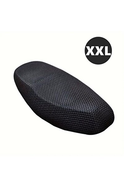 Glanz File Sele Kılıfı 3D Scooter Motosiklet XXL Beden Koltuk Sele Filesi