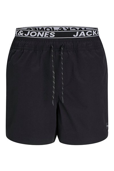 Jack & Jones Jack Jones Pantaloni scurți de baie pentru bărbați 12272949 Negri