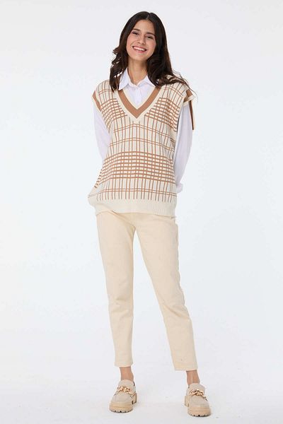 TOFİSA Knitwear Sweater Mink - 23523
