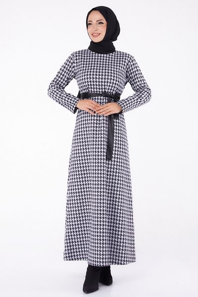 TOFİSA Rochie cu curea gri - 13322