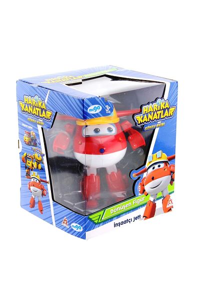 LiderGlobal Cool Wings Transforming Figure Constructor Jett