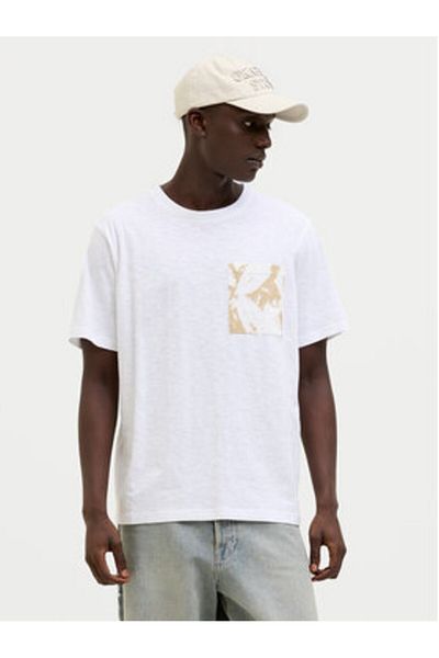 Jack & Jones jack jones Mens T-Shirt 12272995 White