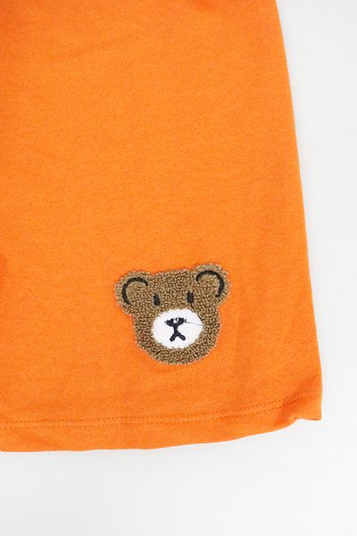 e-çocuk Boy's Striped Teddy Bear Shorts Suit - 1104