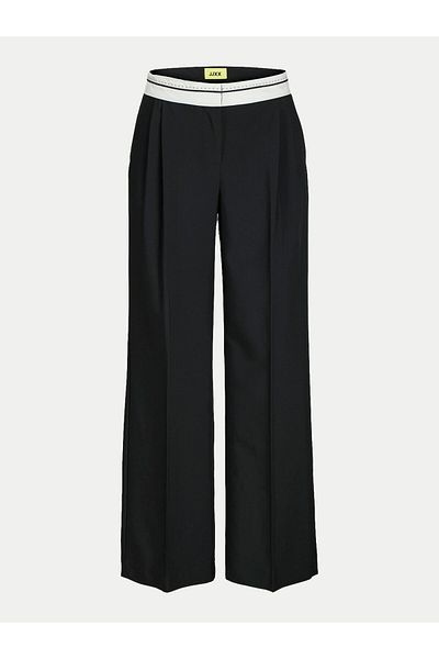 JJXX Pantaloni din material textil pentru femei jjxx 12261522 Negri