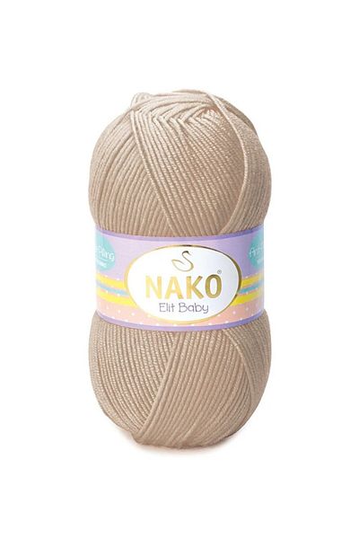 NAKO Elit Baby Anti-pilling Νήματα πλεξίματος χειρός 100 gr Χρώμα 6792 Skin