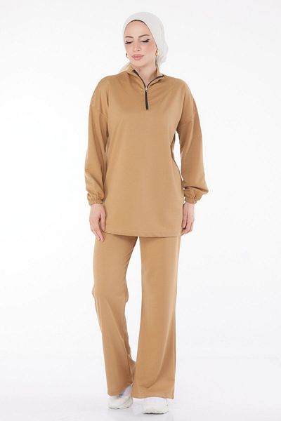 TOFİSA Tunic Trousers Biscuit - 13074