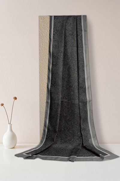 Sekine İpek Retro Ethnic Pattern Cotton Soft Shawl