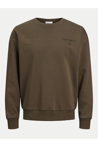 Jack & Jones jack jones Mens Sweatshirt 12257735 Brown