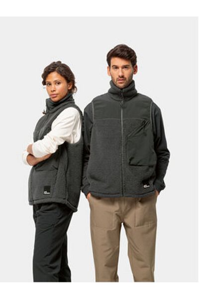 Jack Wolfskin Unisex Vest 1711441 Gray