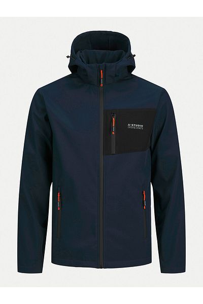 Jack & Jones Jachetă de tranziție pentru bărbați Jack Jones 12259615 Bleumarin