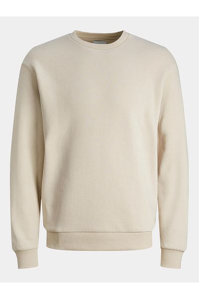 Jack & Jones jack jones Mens Sweatshirt 12249341 Beige